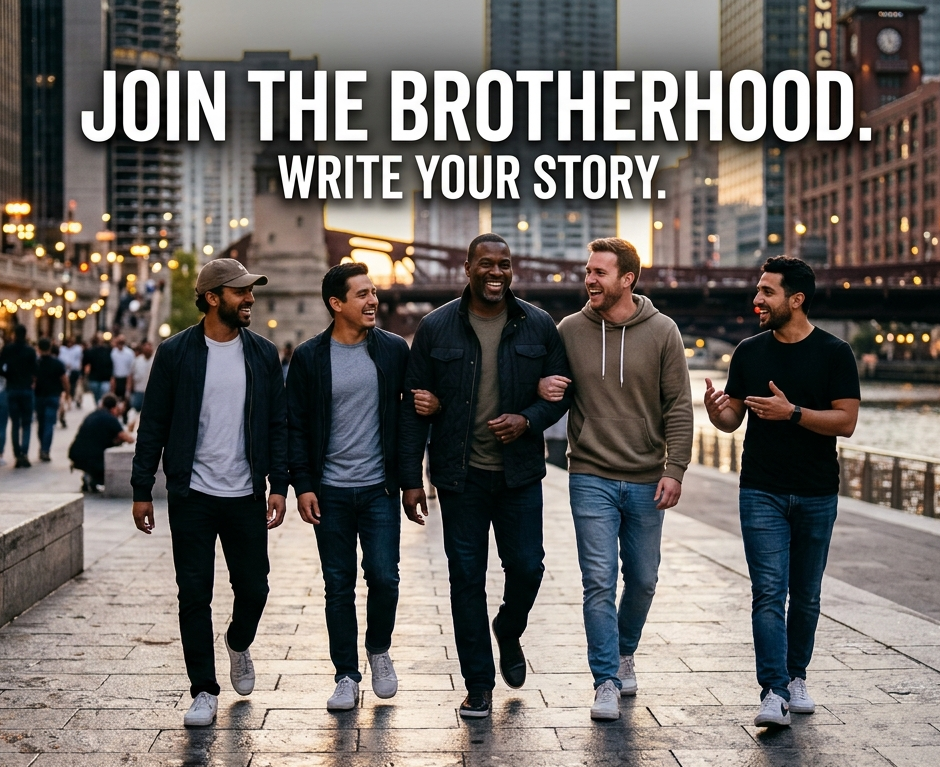 JOIN THE BROTHERHOOD. WRITE YOUR STORY.
